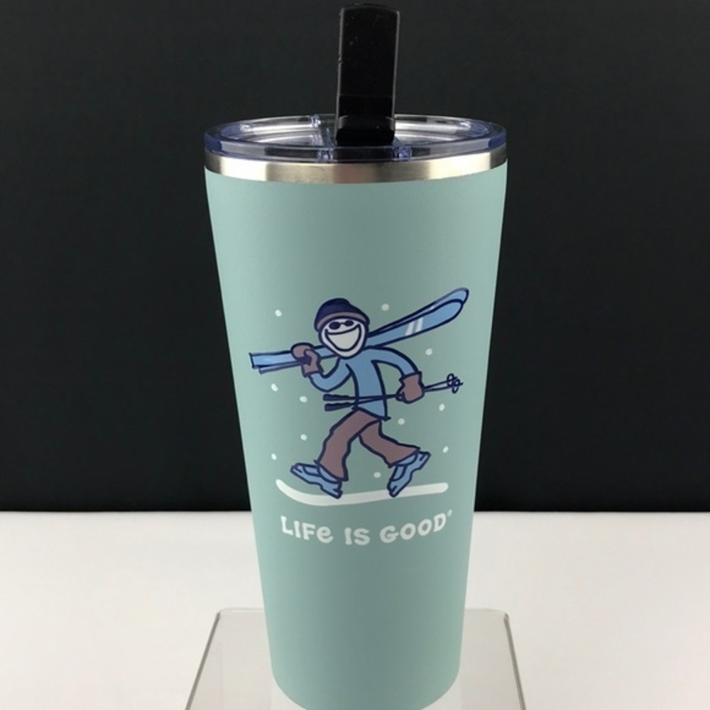 Life is Good - ‘Skier’ 25oz insulated tumbler. NWT